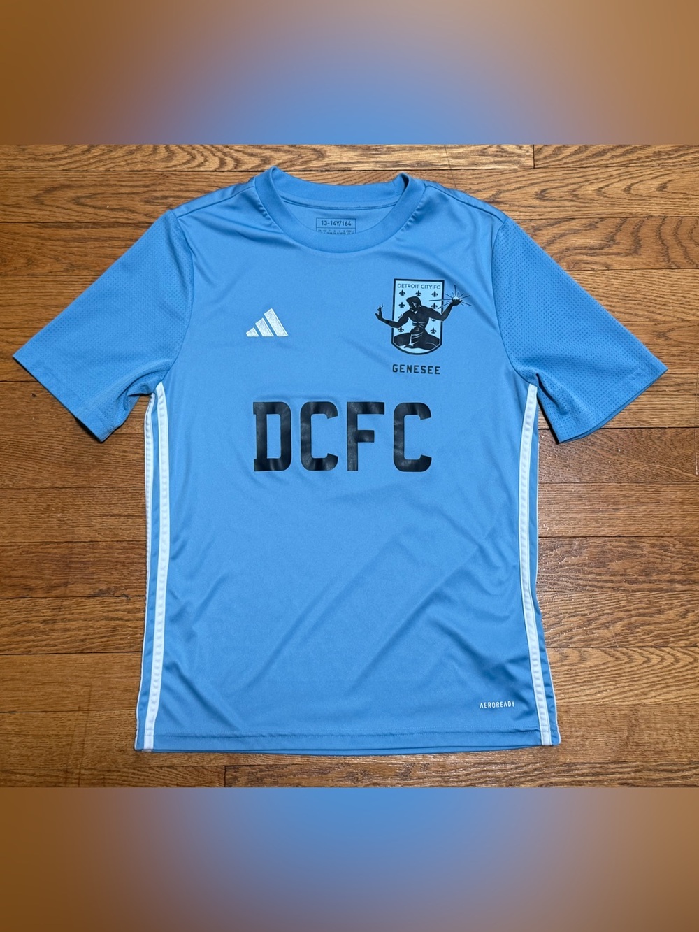 Adidas Boys (13-14Y) MLS Detroit City Football Club ‘Genesee’ Soccer Jersey